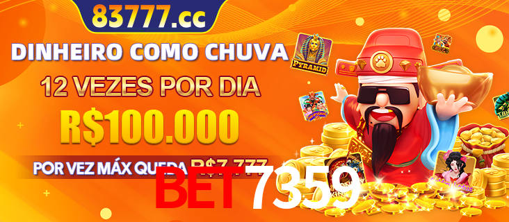 Banner do programa de recompensas Recomende para amigos do BET7359, detalhando os bônus por convidar amigos, com prêmios que chegam a R$288.888.