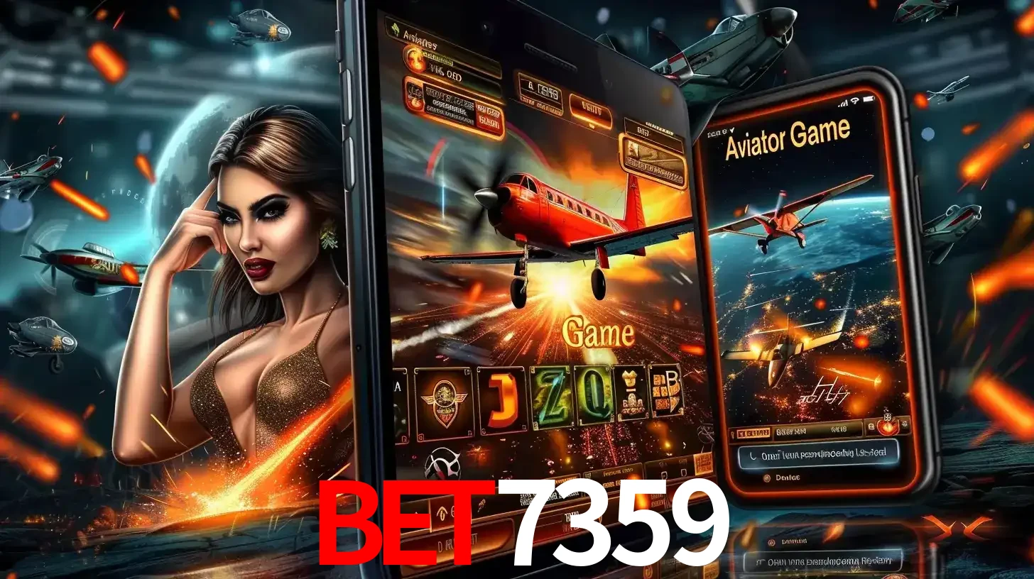 Mulher estilosa cercada por telas que exibem a jogabilidade do Aviator, capturando a intensidade e a estratégia deste popular crash game oferecido pelo BET7359.